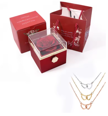 Vessari™ Custom Engraving Necklace Gift Set