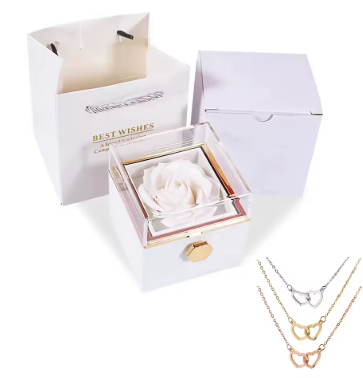 Vessari™ Custom Engraving Necklace Gift Set